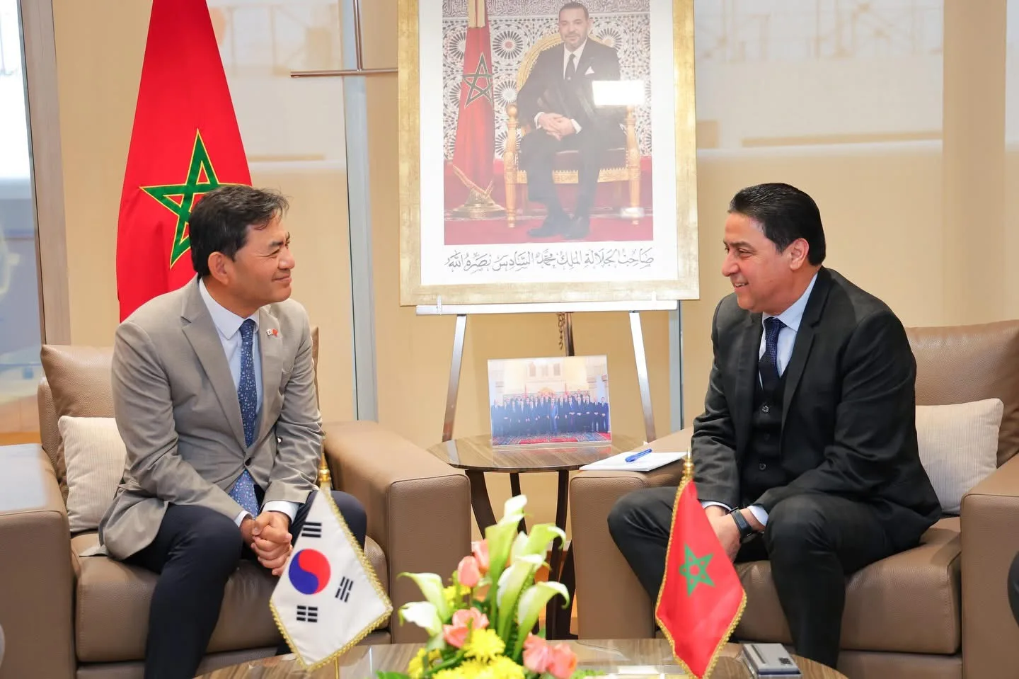 المغرب يبحث مع كوريا الجنوبية تعزيز التجارة والاستثمارات المشتركة
