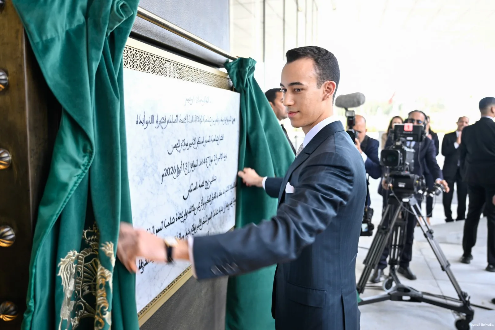 بأمر من جلالة الملك .. ولي العهد الأمير مولاي الحسن يدشن “برج محمد السادس”