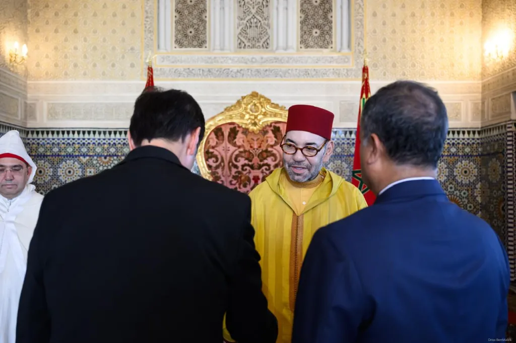 الملك محمد السادس يستقبل السفراء الأجانب