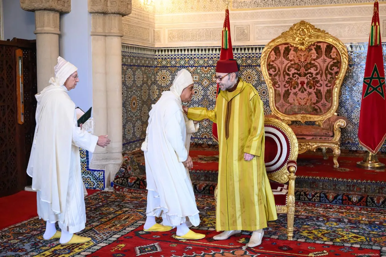 الملك محمد السادس يستقبل أعضاء المجلس الأعلى للسلطة القضائية ويعين عبد النباوي لولاية ثانية