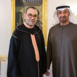 الملك محمد السادس والشيخ زايد آل نهيان