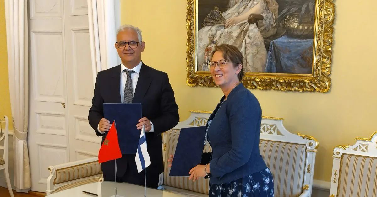 فنلندا تدعم المغرب بتقنيات المياه الذكية ومعالجة المياه العادمة