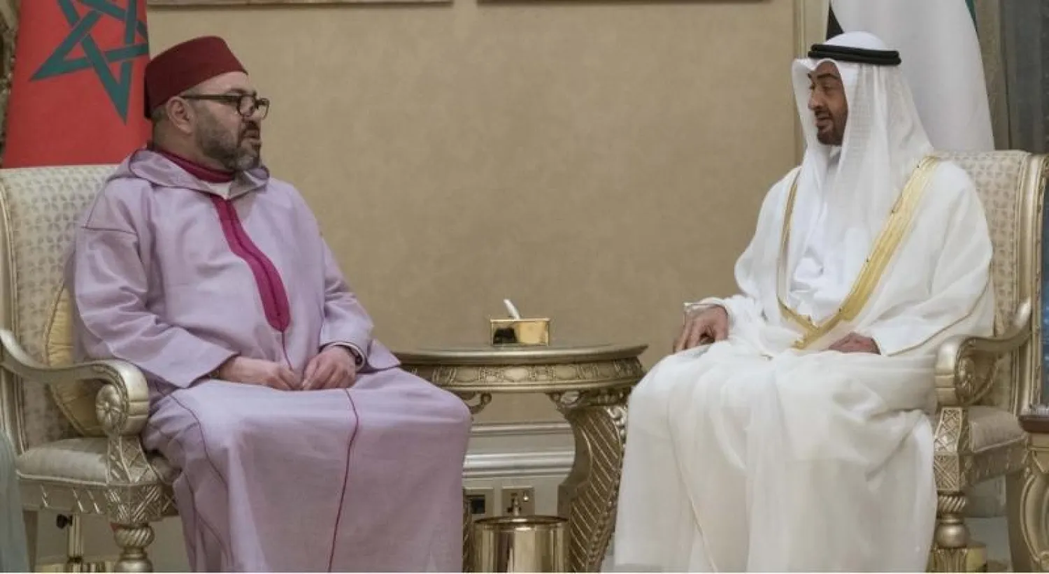 الملك محمد السادس يتلقى برقية تهنئة من الشيخ منصور بن زايد بمناسبة السنة الهجرية الجديدة 1448 هـ